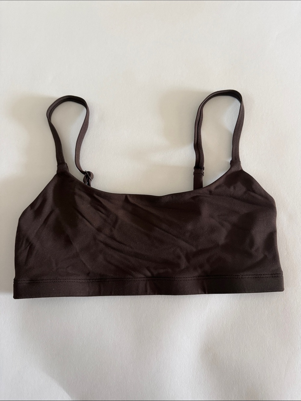 Aritzia Contour sweettalk bralette - rich mocha brown